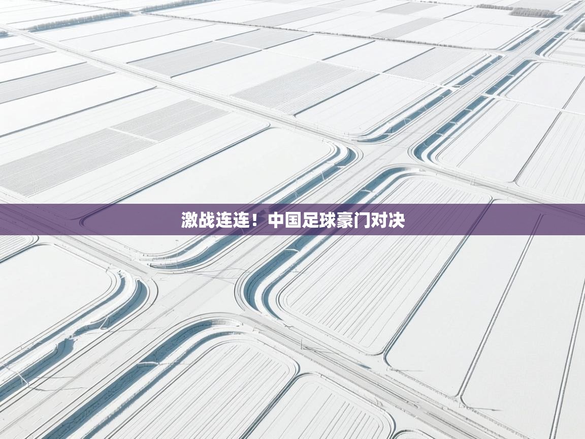 激战连连！中国足球豪门对决  第2张